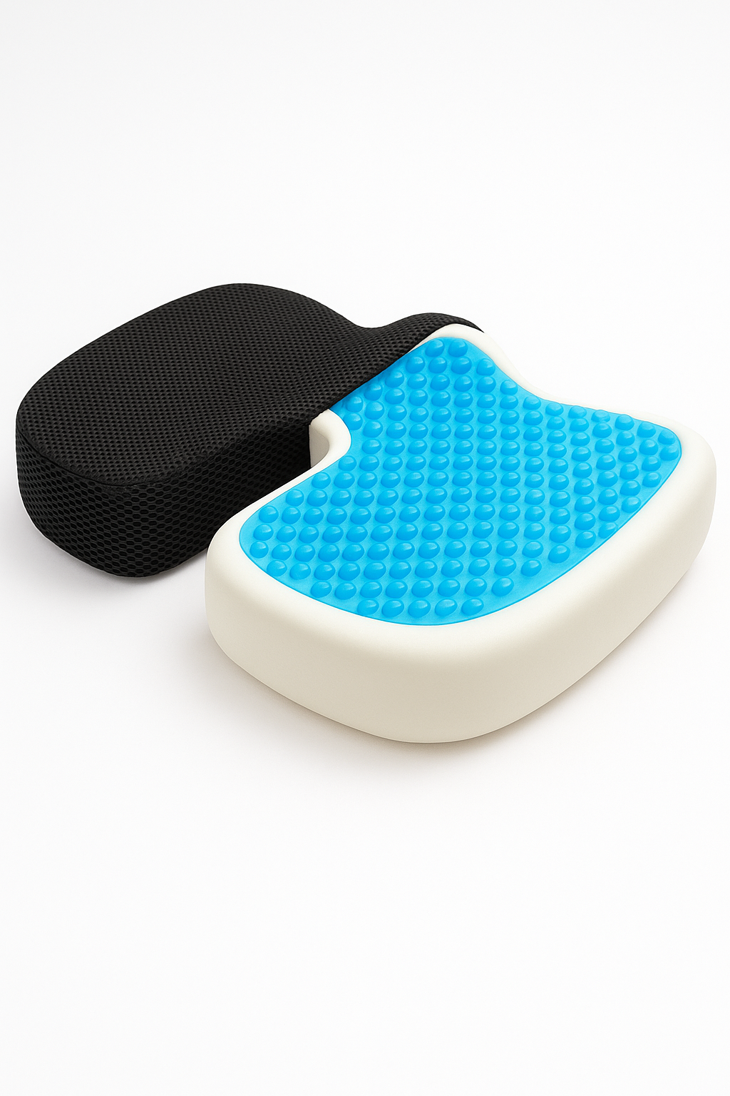 KIT Massageador Elétrico de Cervical + Almofada De Gel Para Quadril